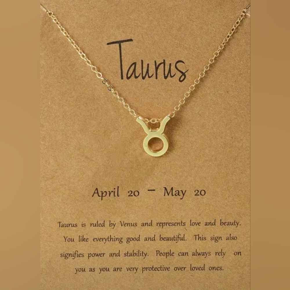 Taurus Necklace